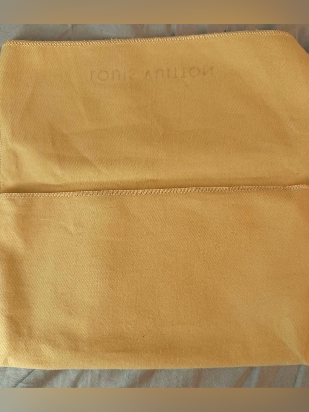 Louis Vuitton Logo Dust Bag: 9x5 - Picture 3 of 3